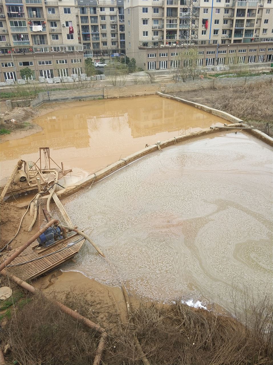 绛县沉淀池淤泥清理-厂区废水池淤泥清淤